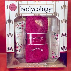 bodycology Three Piece Warm & Cozy Sock Set
